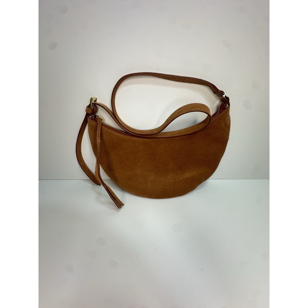 Lisselle Kiss Handbag Freya Crossbody Leather Brown Shoulder Bag